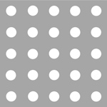 helmholtz resonator plate with circular perforations orthogonal arrangement