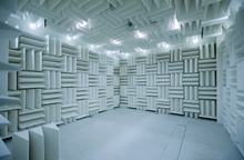 acoustic testing and measurement room