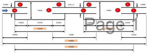 Silencieux réactif : chambre d’expansion double avec longueurs des tubes d’entrée et de sortie optimisée pour accordage, maximisant la réduction de bruit (logiciel SILDIS<sup>®</sup>)
